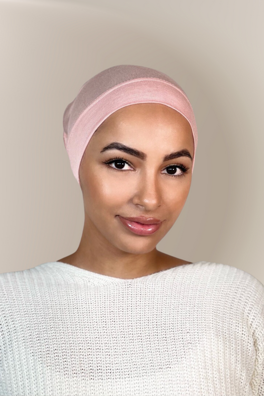 Hijab Underslöja - Rosa