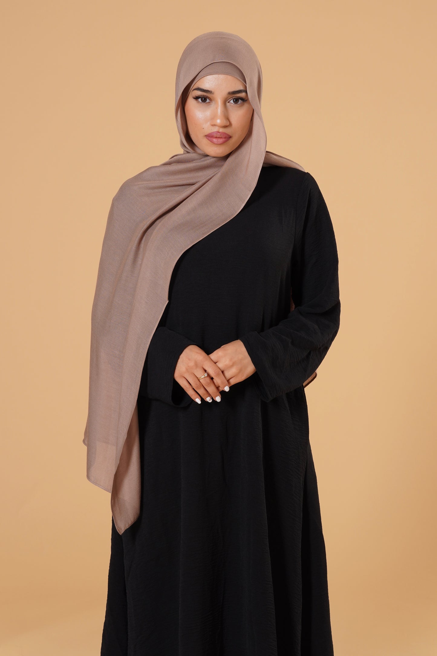 Premium Modal Hijab - Khaki