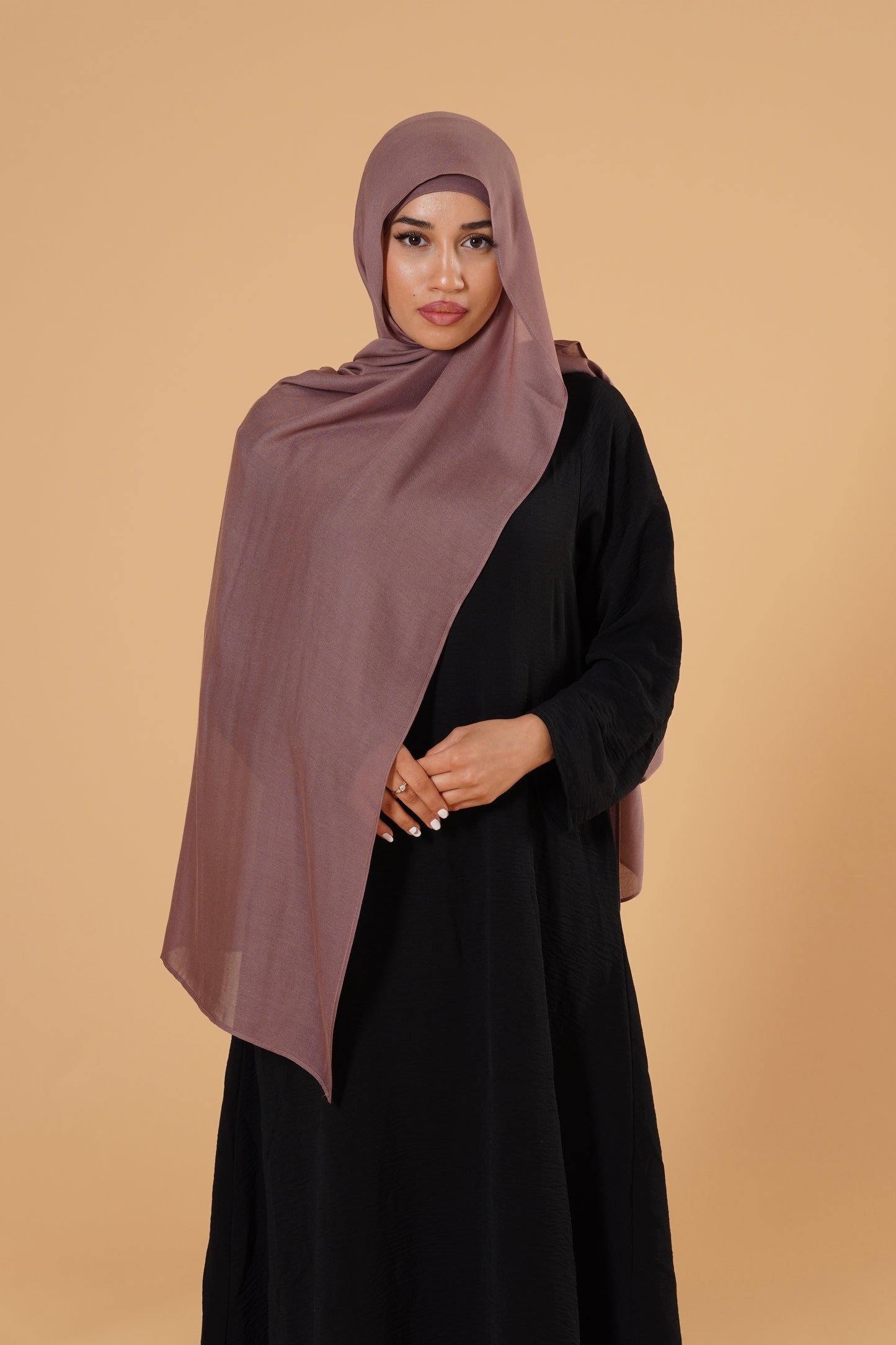 Premium Modal Hijab - Raspberry Glace